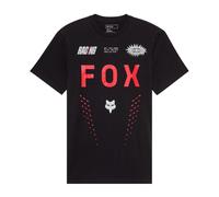 FOX Shield Premium T-Shirt, schwarz-weiss-rot, Größe L für Männer