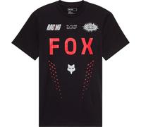 FOX Shield Premium T-Shirt, schwarz-weiss-rot, Größe S für Männer