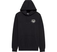 FOX SLOGAN FLEECE PO Hoodie schwarz L