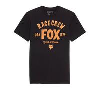 FOX Slogan Premium T-Shirt, schwarz-orange, Größe L für Männer
