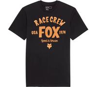 FOX Slogan Premium T-Shirt, schwarz-orange, Größe S für Männer