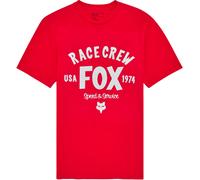 FOX Slogan Premium T-Shirt, weiss-rot, Größe XL für Männer
