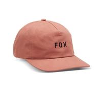 Fox Snapback Cap Wordmark ADJUSTABLE braun OS Frauen