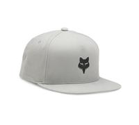 Fox Snapback Hat One Size steel grey