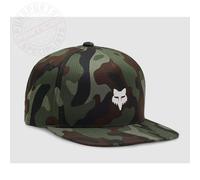 Fox Snapback Kappe Cap Camo Tech Grün