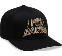 FOX Storm Flexfit Kappe, schwarz/gelb, Größe S/M