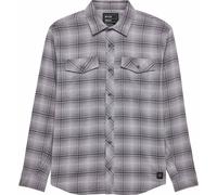 FOX Survivalist Stretch Flanell Hemd, grau, Größe S für Männer