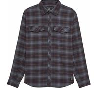 FOX Survivalist Stretch Flanell Hemd, schwarz, Größe L für Männer
