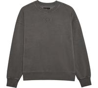 Fox Wordmark Oversized Fleece Po L Pewter
