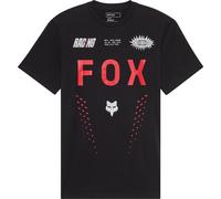 FOX Shield Premium T-Shirt, schwarz-weiss-rot, Größe S für Männer