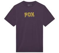 Fox Herren Image Print 195 Original T-Shirt (Größe XXL, lila)