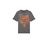 fox t shirt mit hd aufdruck grau fur kinder Kid S