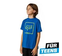 FOX Timed Out T-Shirt Teens blau M
