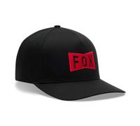 FOX Typeface Flexfit Kappe schwarz L/XL