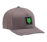 Fox Unisex-Adult Baseball Cap Taunt Flexfit HAT Pewter L/XL