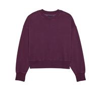Fox W Wordmark Oversized Fleece Crew S Sangria