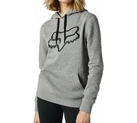 FOX Womens Boundary Pullover Hoodie Heather Graphithe S