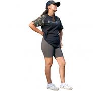 Fox Women's Clothing Short Leggings Damen (Grey) Grey 12-14