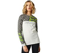 FOX Womens Skew Long Sleeve Top Light Grey XS