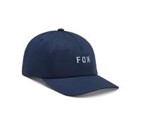 Fox Wordmark Adjustable Hat OS Midnight
