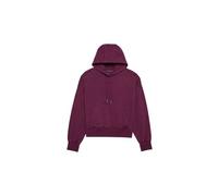 fox wordmark damen kapuzenpullover violett