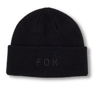 Fox Wordmark Beanie Mütze – Schwarz – Einheitsgröße