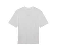 Fox Wordmark Ov SS Tee S Optic White