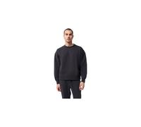 fox wordmark oversized crew sweatshirt schwarz