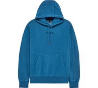 Fox Wordmark Oversized Fleece Herren Hoodies blau Größe S Lifestyle Hautfreundlich
