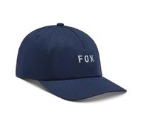 FOX Wordmark verstellbare Kappe blau