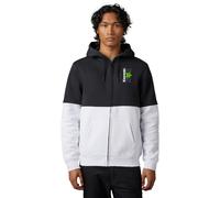 FOX X Kawi Zip Hoodie, schwarz-weiss, Größe XL für Männer