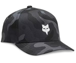 Fox Youth Camo 110 Snapback Hat Black Camo OneSize