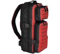 FoxOutdoor Rucksack, "Assault-Travel", Laser, schwarz/rot