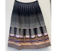 FOXS - Rock LONGERO sLS13064 s03 mit Eckmuster orange, Einheitsgröße