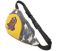 FOYTOKI Niedliche Dinosaurier Bauchtasche für Kleine Hüfttasche aus Strapazierfähigem Material Leichte Umhängetasche für Jungen und Mädchen zum Laufen Camping und Reisen