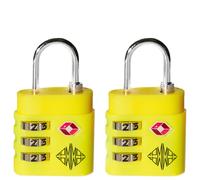 FPM Milano Accessories Padloccks - TSA Schlösser(Paar) (laser lemon)
