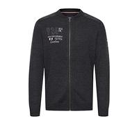 FQ1924 Erland Herren Strickjacke, L, Charcoal Mix (200278)
