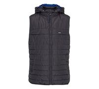 FQ1924 FQDanial Herren Weste Steppweste Outdoor Weste Leicht gesteppte Winterweste mit Kapuze Regular Fit, Größe:M, Farbe:Asphalt (190201)