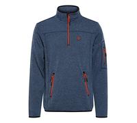 FQ1924 FQPontus Troyer Herren Sweatshirt Pullover Sweater mit Tasche am Arm, Größe:L, Farbe:Navy Blazer (193923)