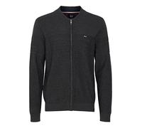 Strickjacke FQ1924 "FQ1924 FQSabato" Gr. xl, grau (charcoal mix) Herren Strickjacken (62908931-XL)