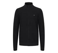 FQ1924 FQVillum Herren Strickjacke Cardigan Feinstrick mit hochabschließendem Kragen, Größe:XL, Farbe:Black Beauty (193911)