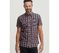 FQ1924 Kurzarmhemd Herren Regular Fit Baumwolle orange, M