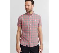 FQ1924 Kurzarmhemd Herren Regular Fit Baumwolle rot, XXL