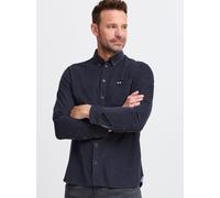 FQ1924 Langarmhemd Herren Regular Fit Baumwolle blau, S