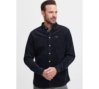 FQ1924 Langarmhemd Herren Regular Fit Baumwolle blau, XL