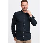 FQ1924 Langarmhemd Herren Regular Fit Baumwolle indigo, XXL