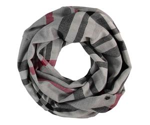 FRAAS Acrylic Snood- The FRAAS Plaid Grey
