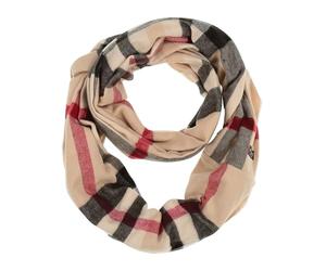 FRAAS Cashmink Loop Schal 56 x 70 cm - Weicher als Kaschmir - Karierter Schlauch-Schal für Damen