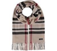 FRAAS Cashmink® Scarf with FRAAS Plaid Beige