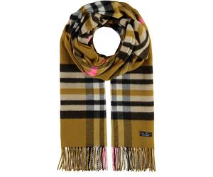 FRAAS Cashmink® Scarf with FRAAS Plaid Lime